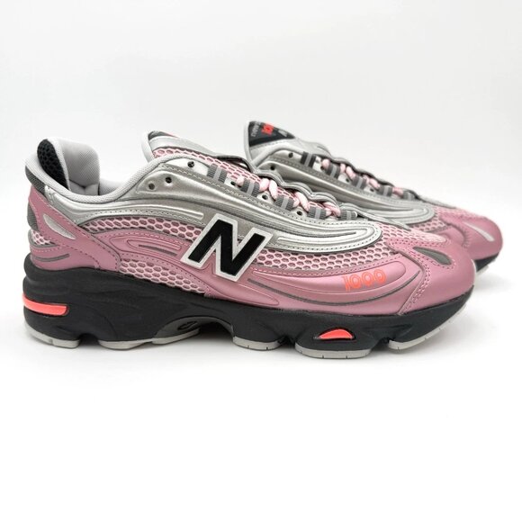 New Balance 1000 Women's Size 9 Width D Shoes ABZORB Pink Silver Metallic M1000U - Picture 3 of 10
